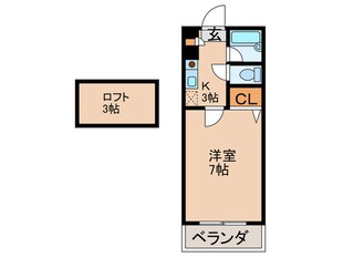 コンドミニアム医生ヶ丘Ⅲの物件間取画像